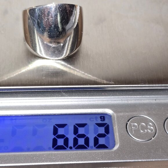 Lia Sophia Silver Screen Dome Ring (Silver Tone) - Picture 7 of 9